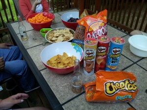 Requirement #1 for a BBQ: Chips