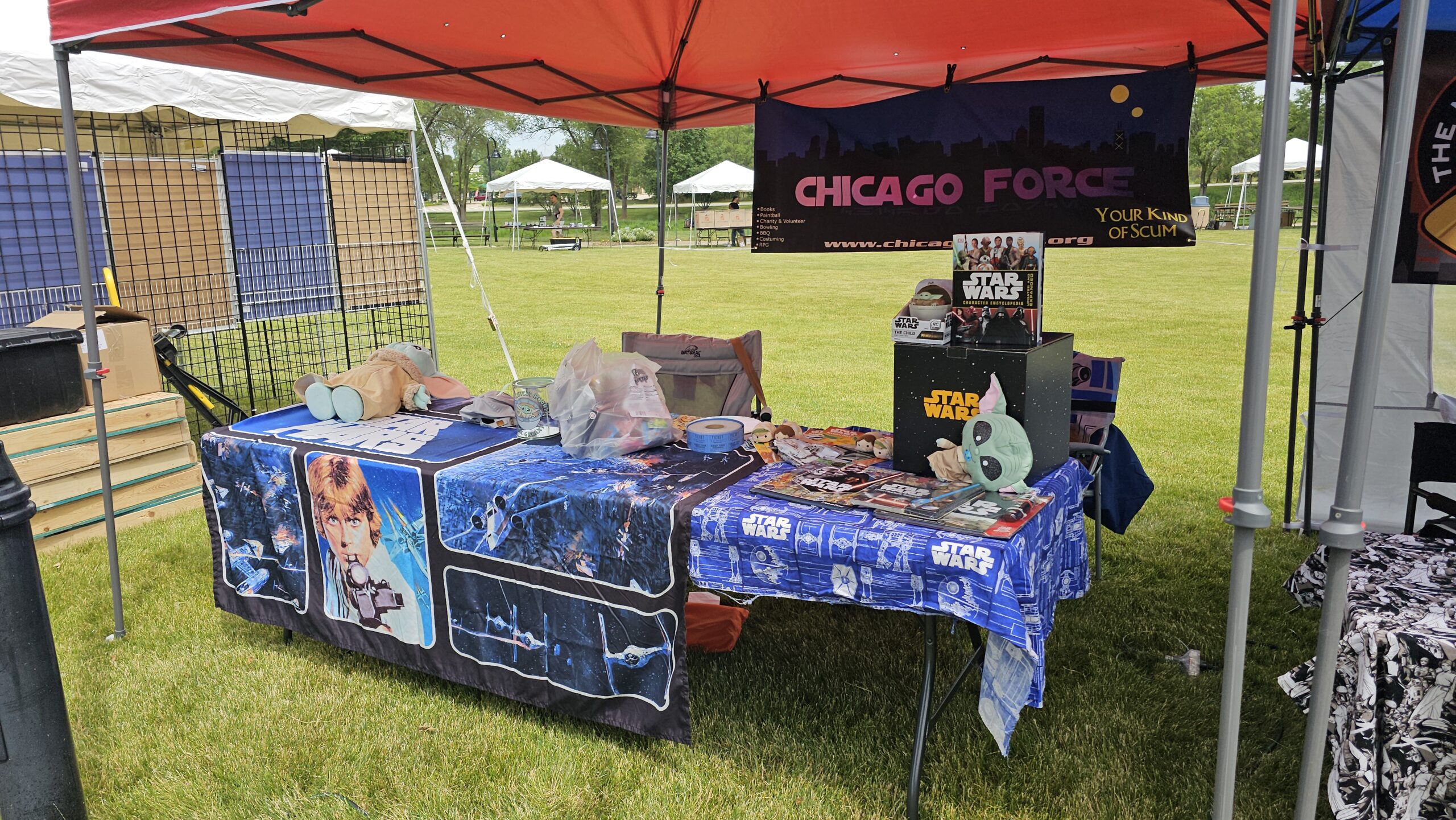 Chicago Force Table with Star Wars items