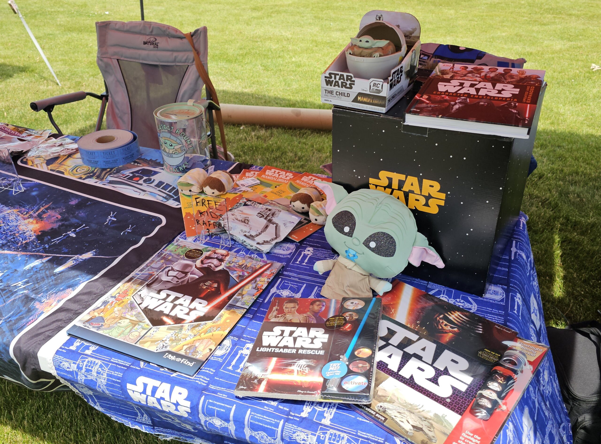 Star Wars books and items