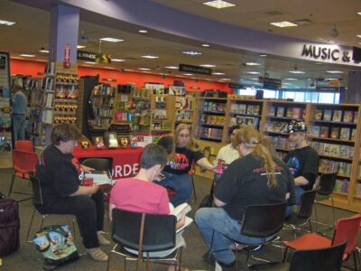 A little bookclubbing that day