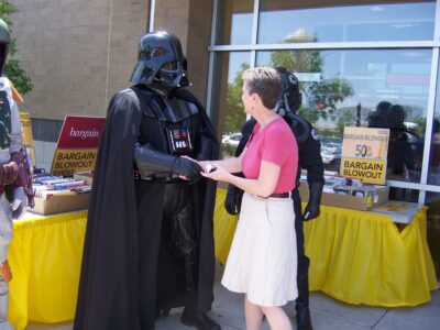 "Greetings Lord Vader"